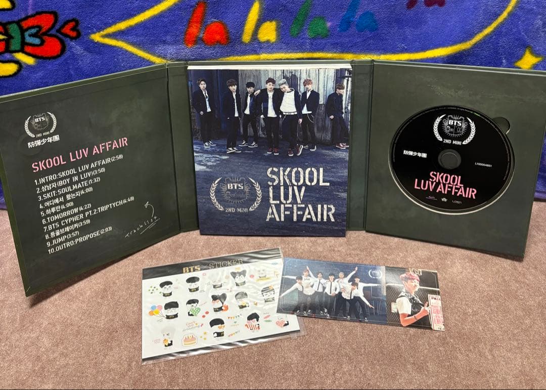 【本日限定価格】BTS 直筆サイン　アルバム　SKOOL LUV AFFAIR