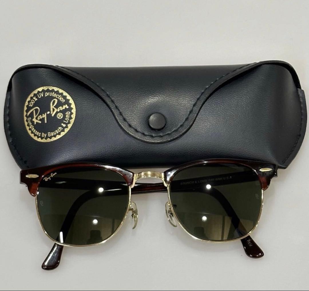 90s B&Lレイバン★クラブマスター2 W1116 ray-ban ボシュロム