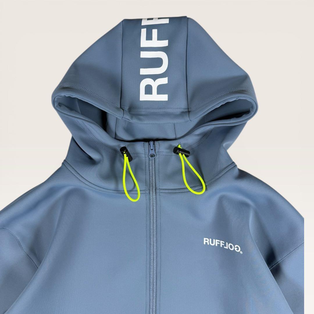 美品 RUFFLOG ラフロッグ ジップ フーディー ジャケット ゴルフ