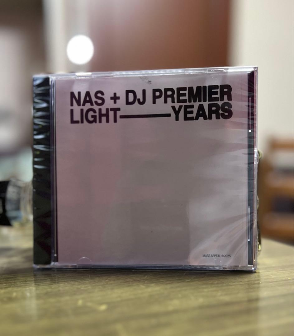 未開封　NAS + DJ PREMIER LIGHT YEARS CD 入手困難
