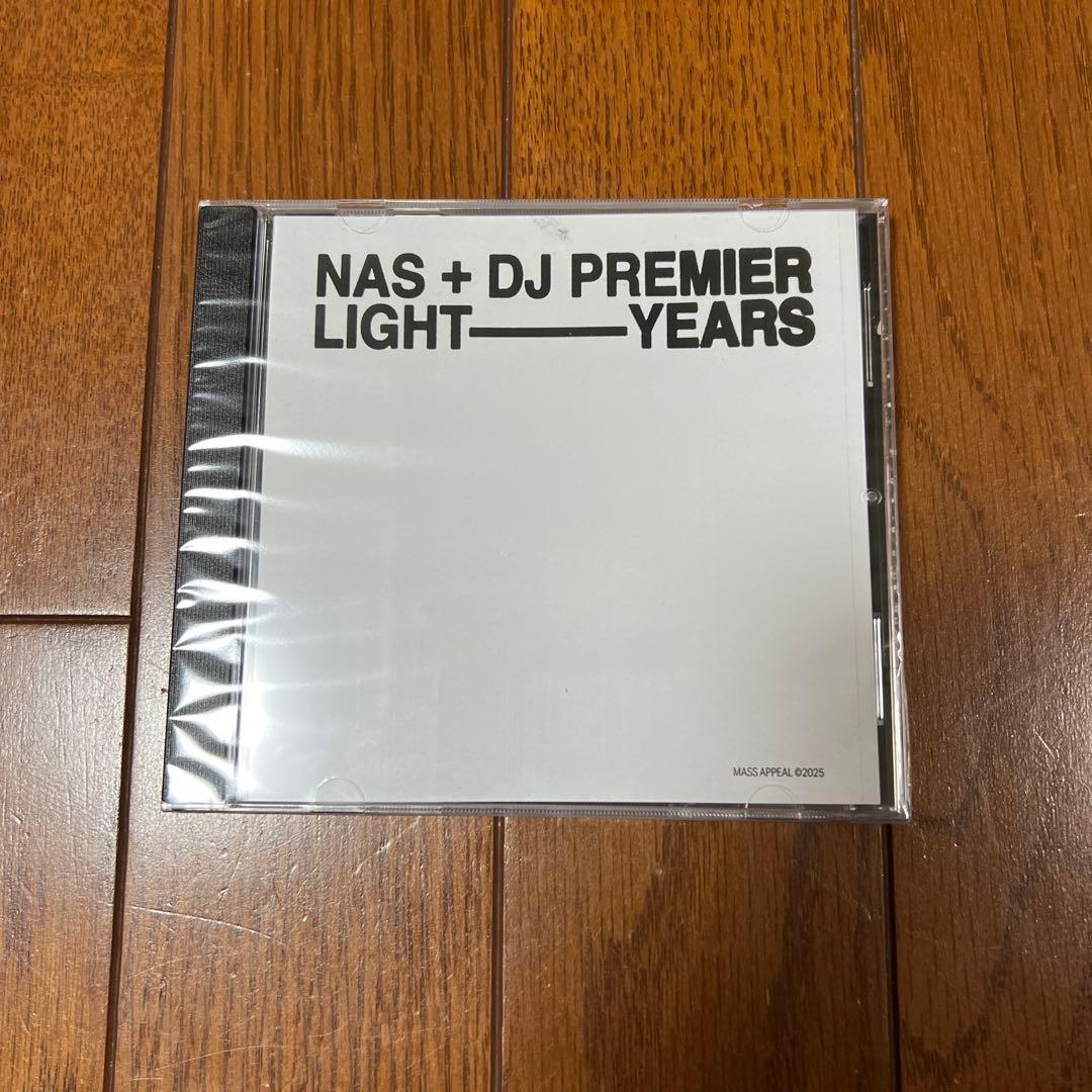未開封　NAS + DJ PREMIER LIGHT YEARS CD 入手困難