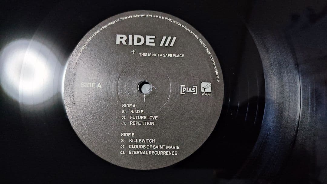 ライド　Ride　レコード　5枚セット