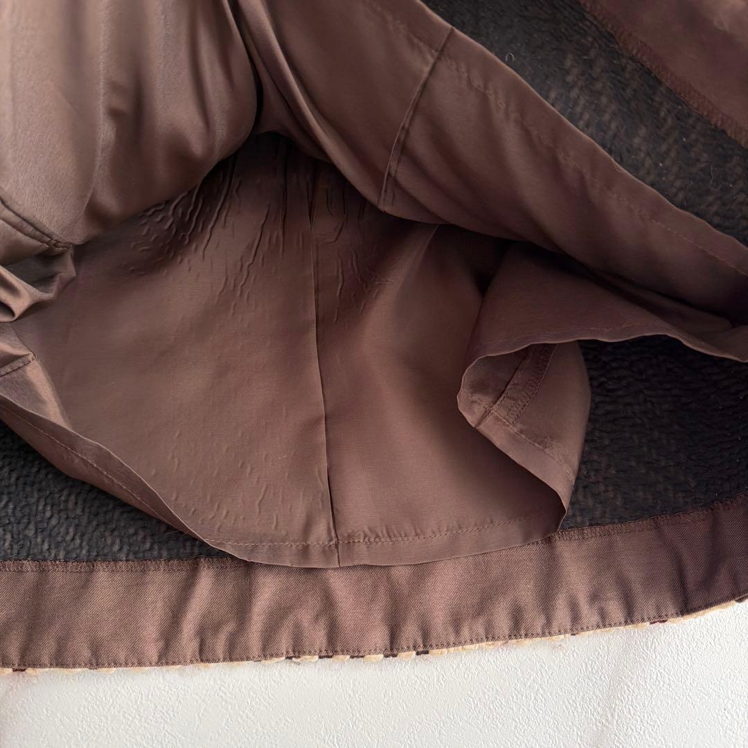希少 美品 BURBERRY BLUE LABEL ツイード ニット ワンピース