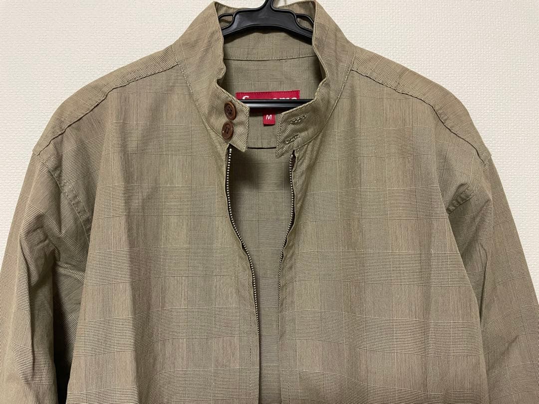 SUPREME ハリントンJKT グレンチェック Mサイズ