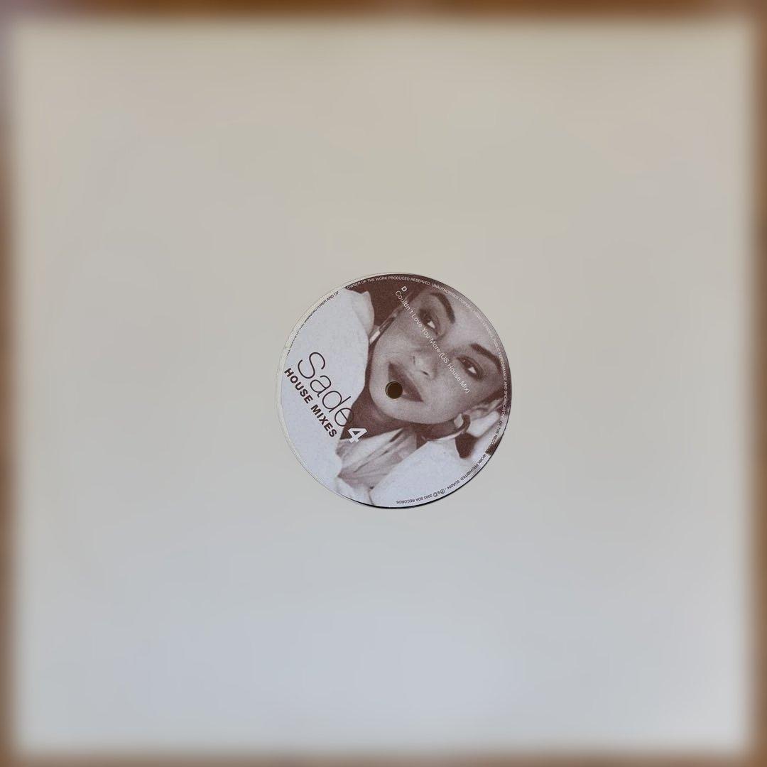 SADE 4 House mixes 激レア 人気 ブート UK盤 SDA004