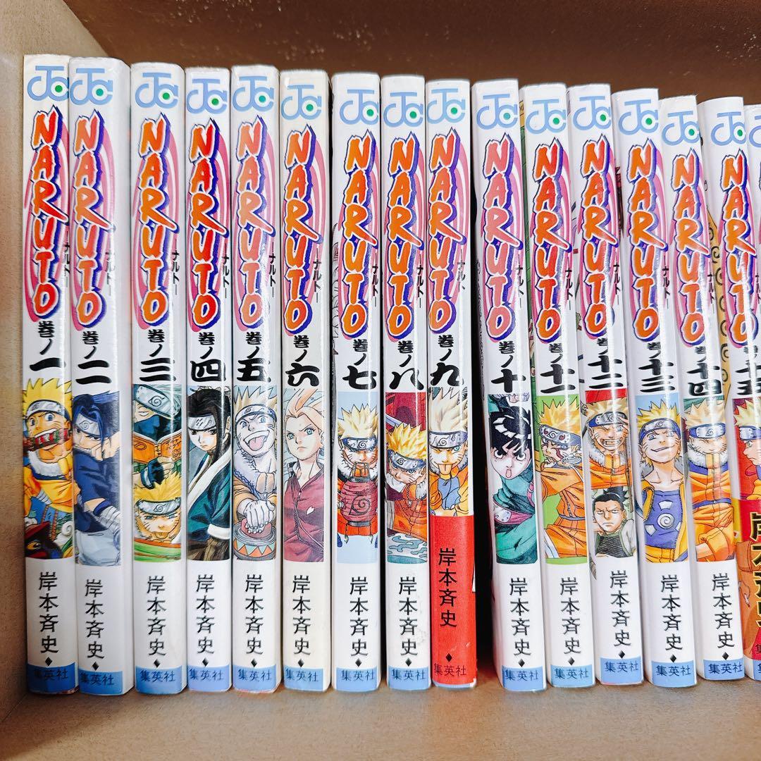 NARUTO―ナルト― 1~72 全巻　関連本8冊セット