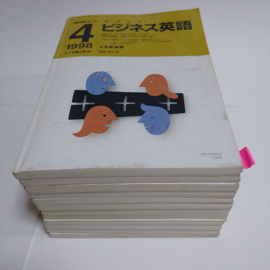 アニメの部屋やさしいビジネス英語 1998年4月～99年3月 12冊