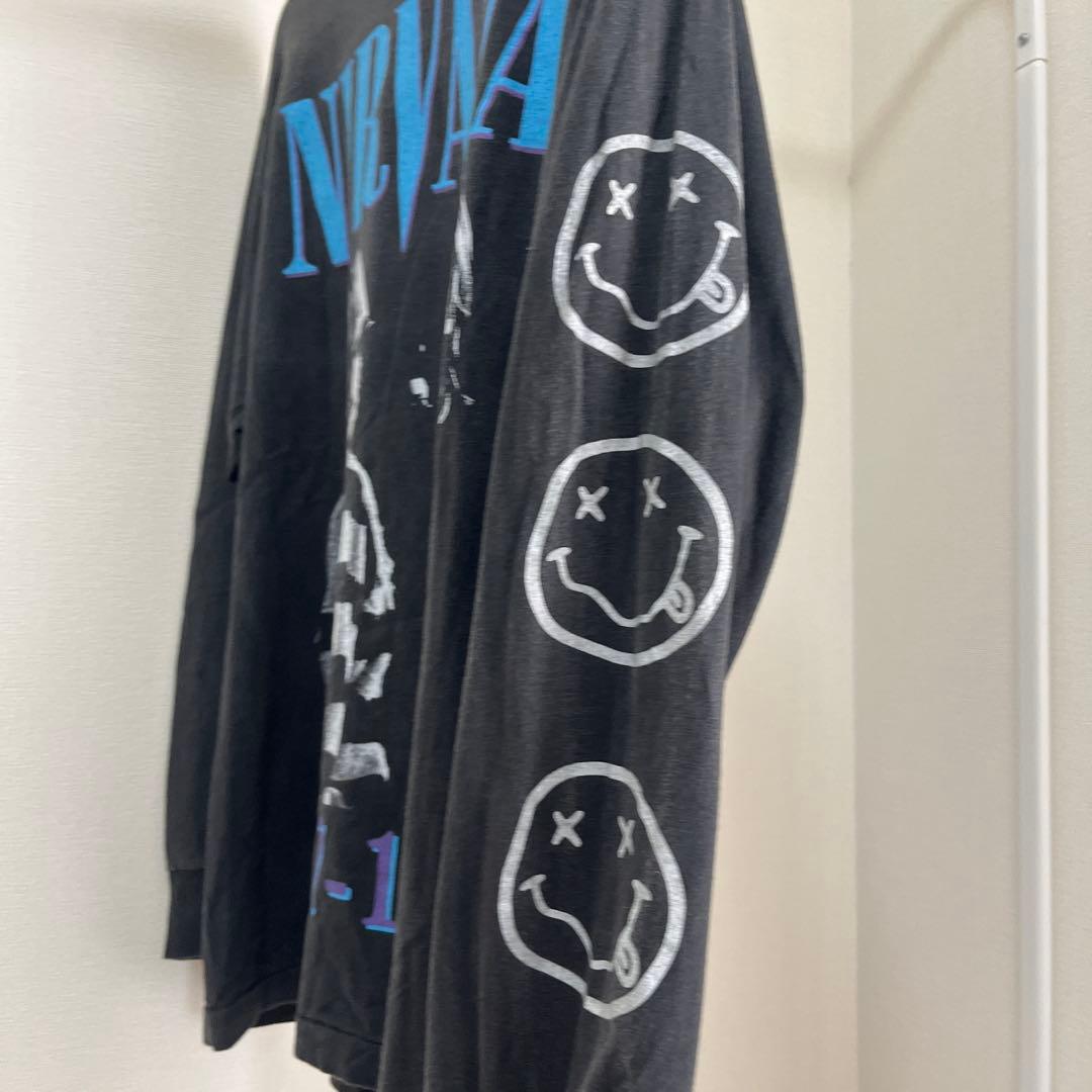 NIRVANA ロンT Bootleg カートコバーン in utero 古着