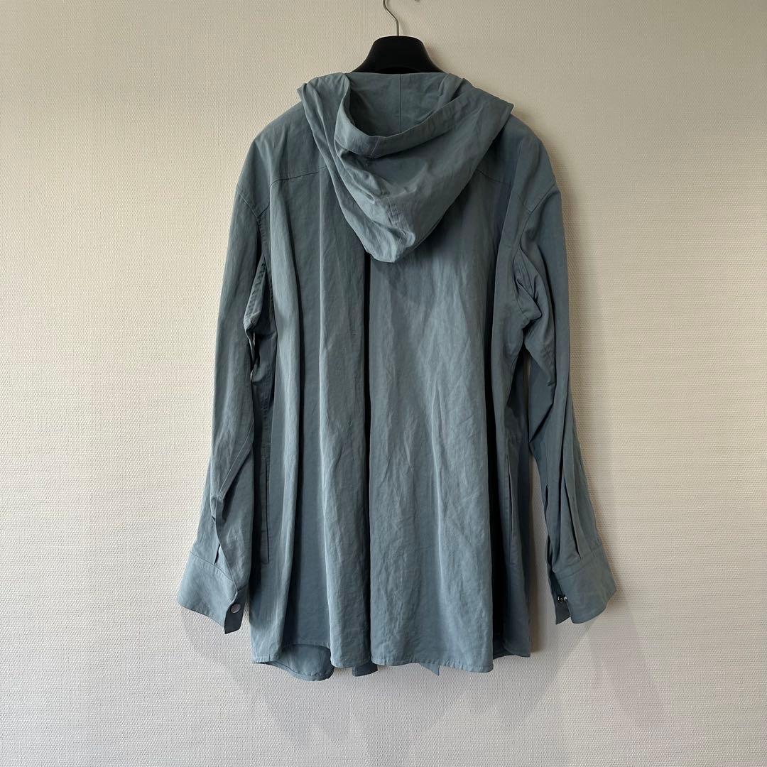 JIL SANDER + ミリタリー モッズコート ブルー 48