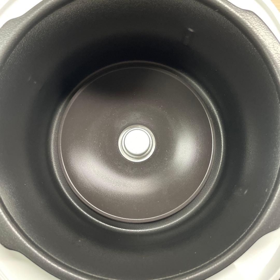 【一度使用】T-fal ティファール　ラクラ・クッカー　コンパクト白電気圧力鍋