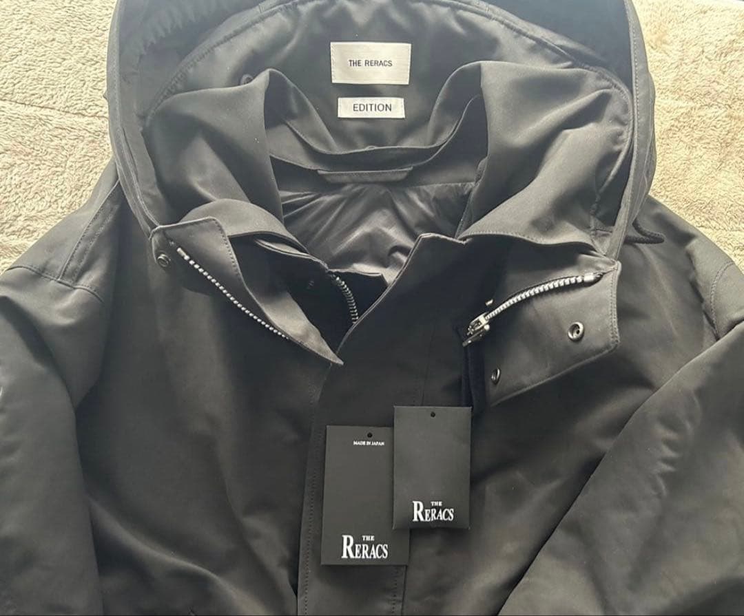 THE RERACS×Edition モッズコート 新品 黒 別注 25AW
