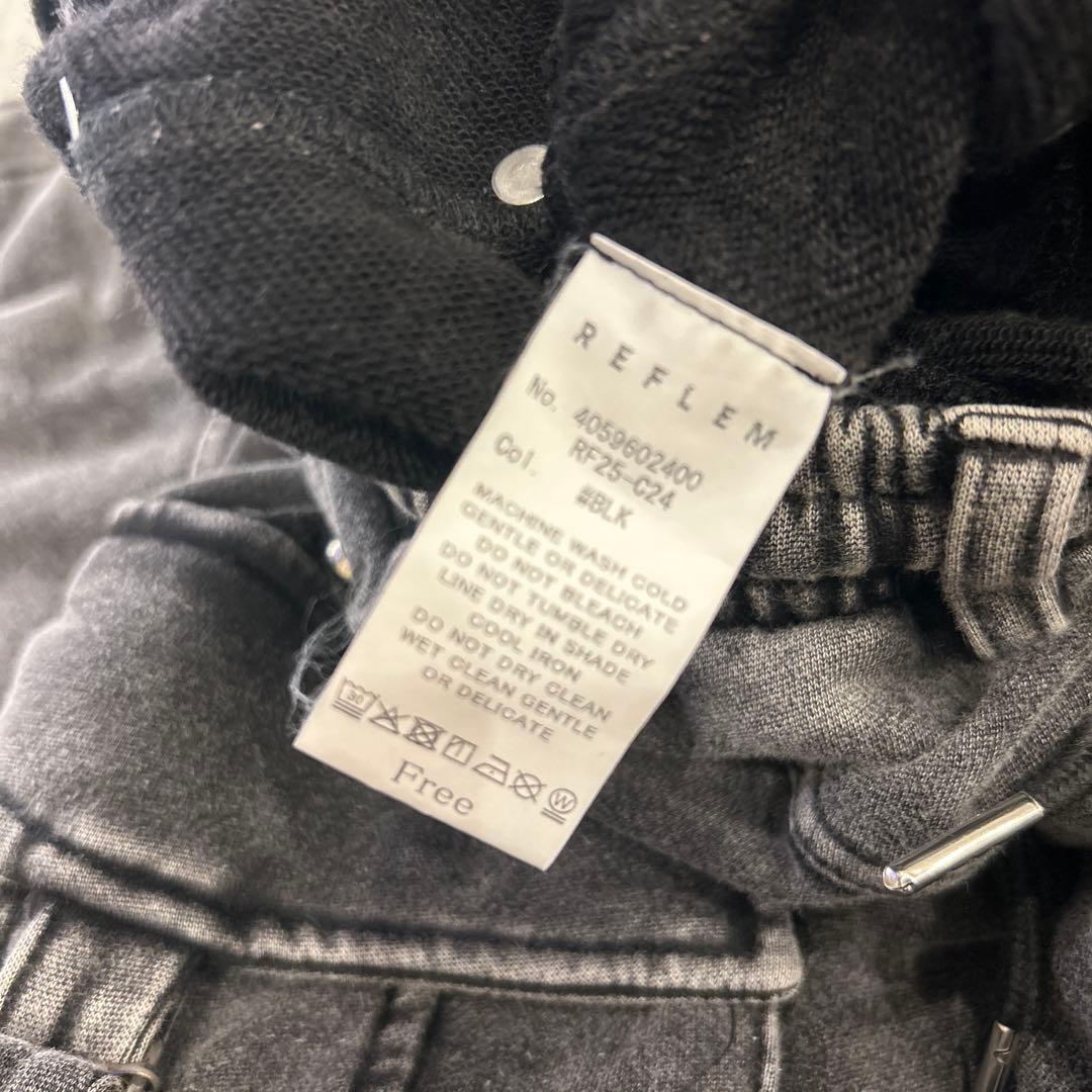 現行品 25AW REFLEM レフレム 2wayカーゴロングスカート