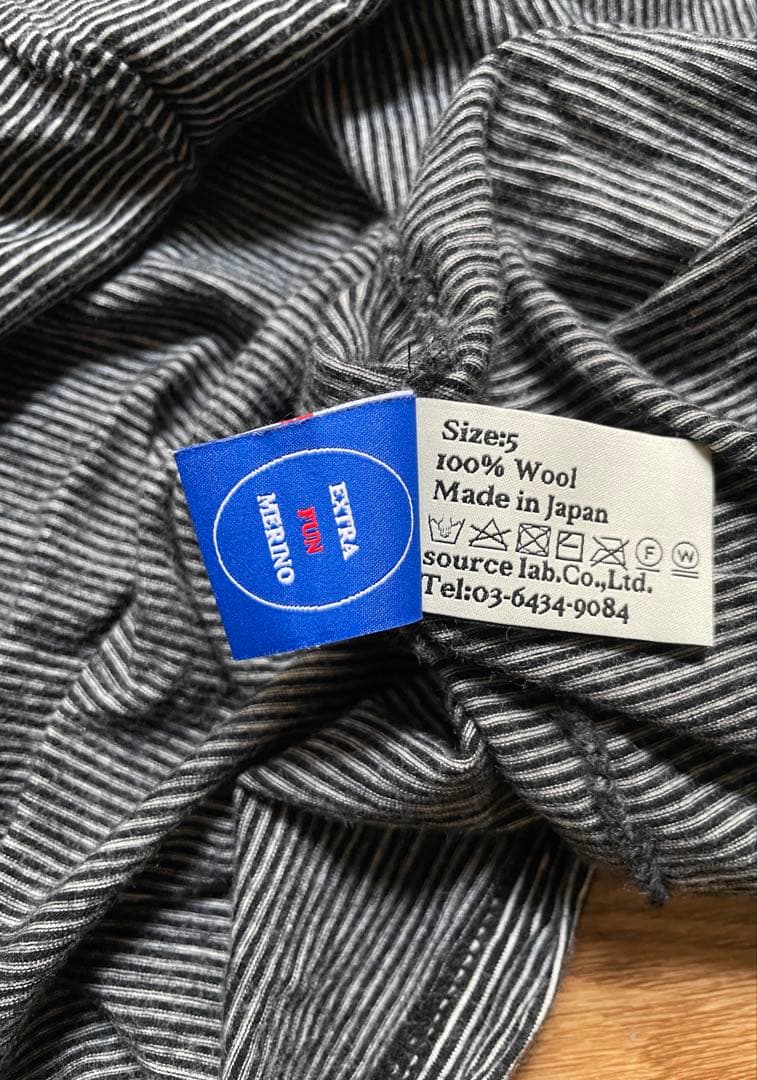ONC MERINO メリノウール半袖Tシャツ　サイズ5