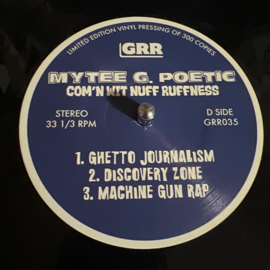 洋楽 Mytee G Poetic - Com'n Wit Nuff Ruffness