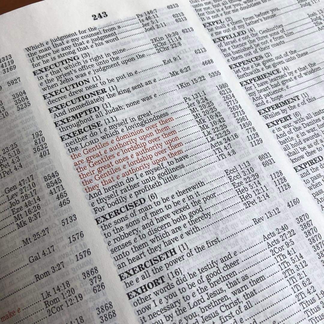 洋書 New Strong's Expanded Concordance Bible