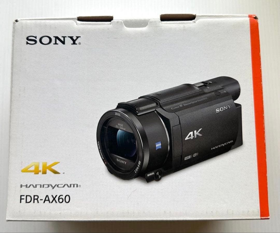 SONY 4Kビデオカメラ FDR-AX60