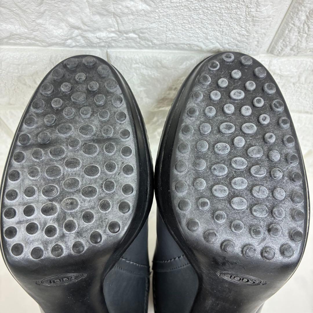 TOD'S トッズ　サイドゴアブーツ　チャンキーヒール　チェルシーブーツ