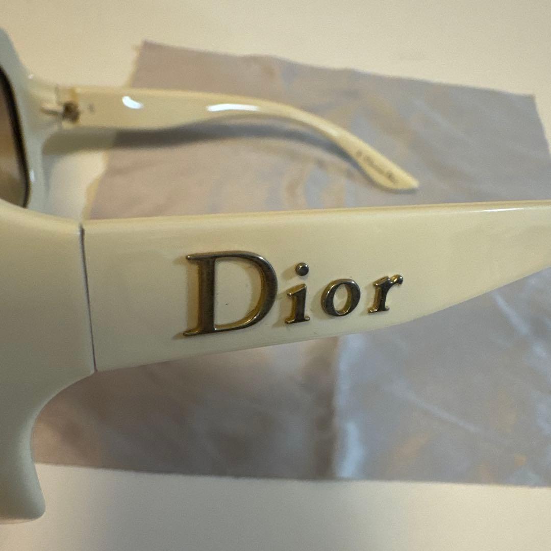 Dior Christian Dior サングラス ホワイト