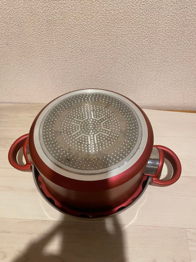 T-fal クリプソ ミニット デュオ ルージュ　圧力鍋　4L