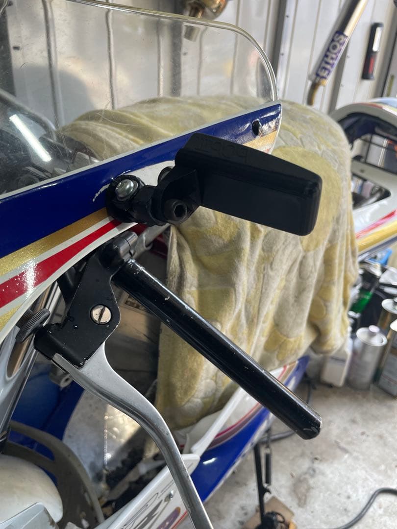 TZR ガンマ CBR FZR NSR250 等 レプリカ 左右 小型ミラー