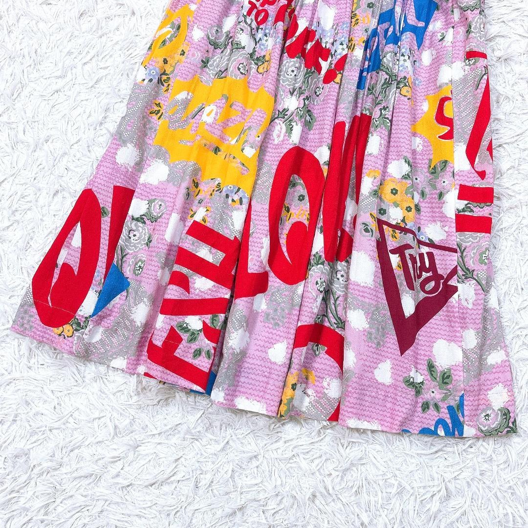 希少【美品】ヴィヴィアン シフォンギャザースカート ウエストゴム＆ドローコード
