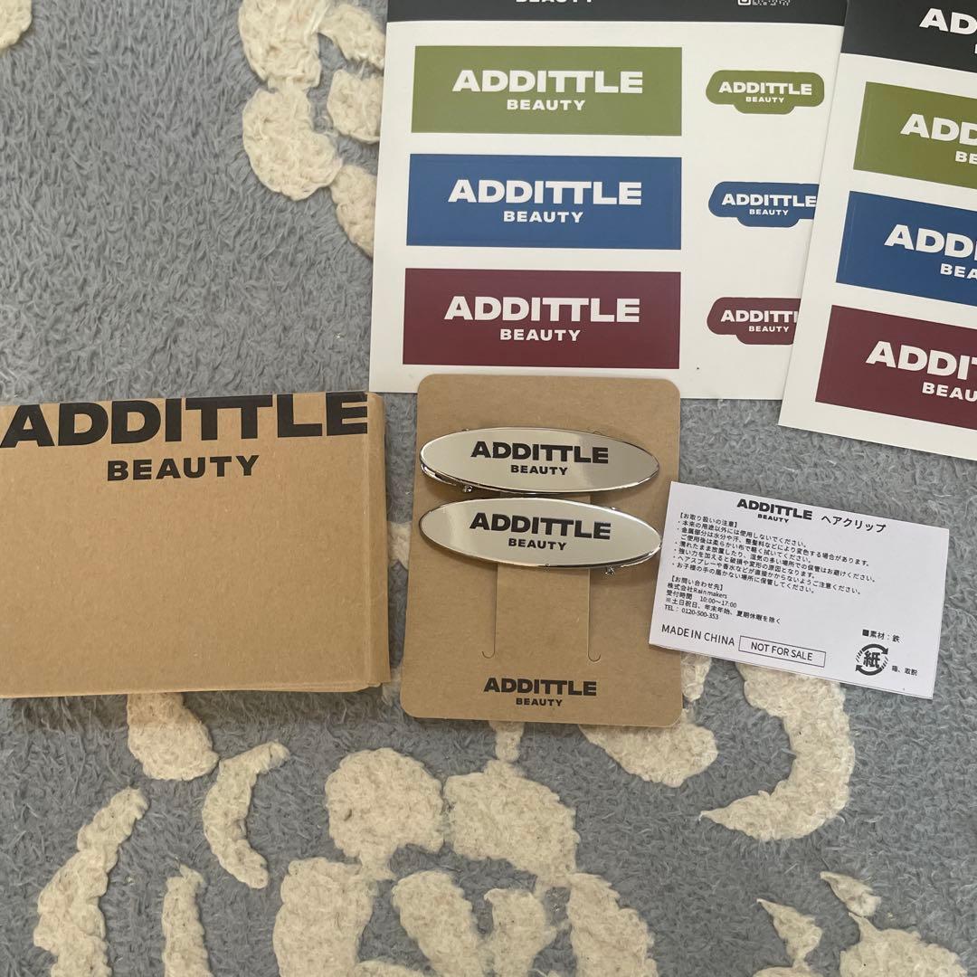 アッキー様ADDITTLE BEAUTY シートマスク2種　ヘアクリップ等セット