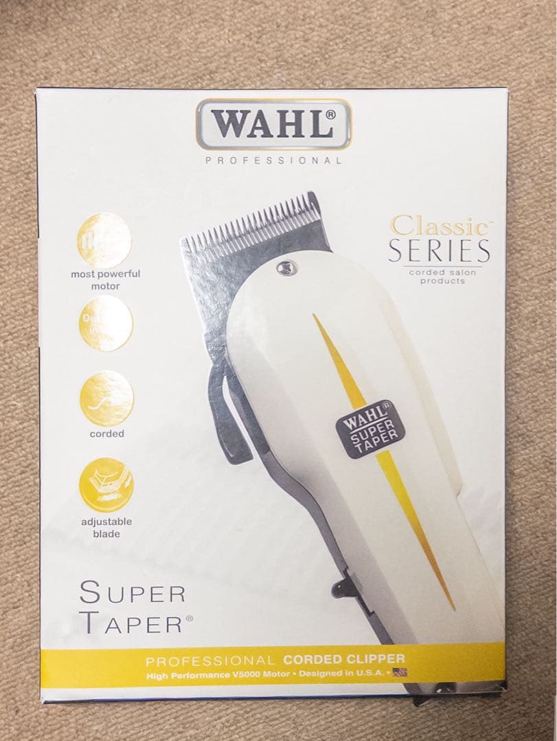 WAHL Super Taper 50Hz アタッチメント4個