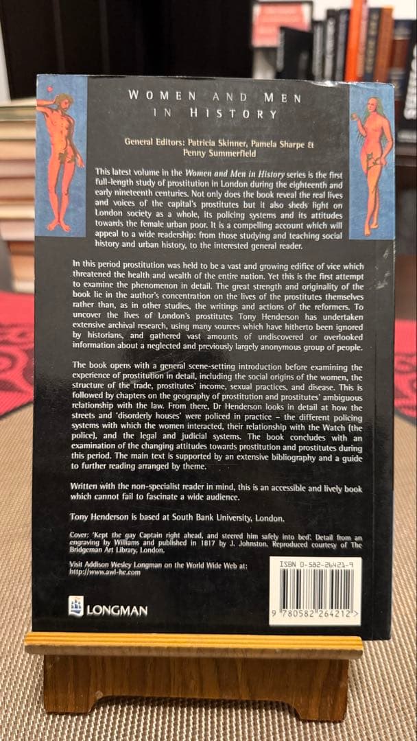 洋書 Disorderly Women in 18th Century London
