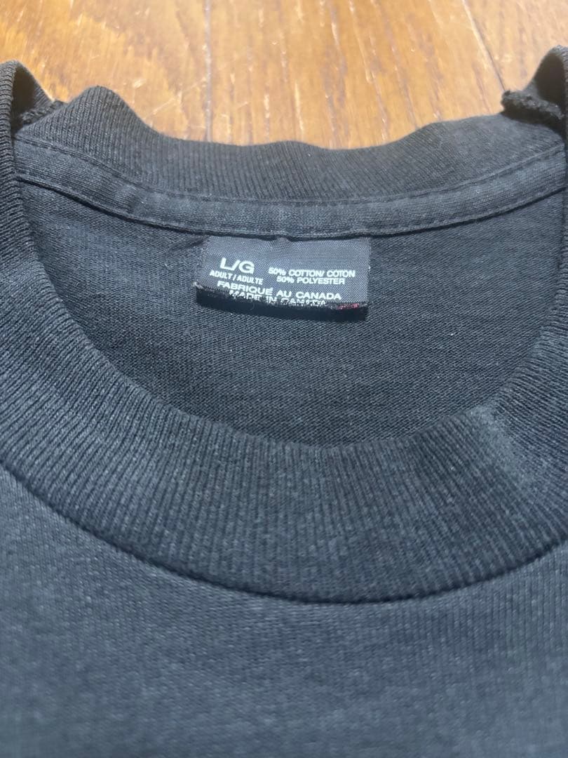 90s モーション モザイク ボカシ 古着 Tシャツ 1995 シングルステッチ