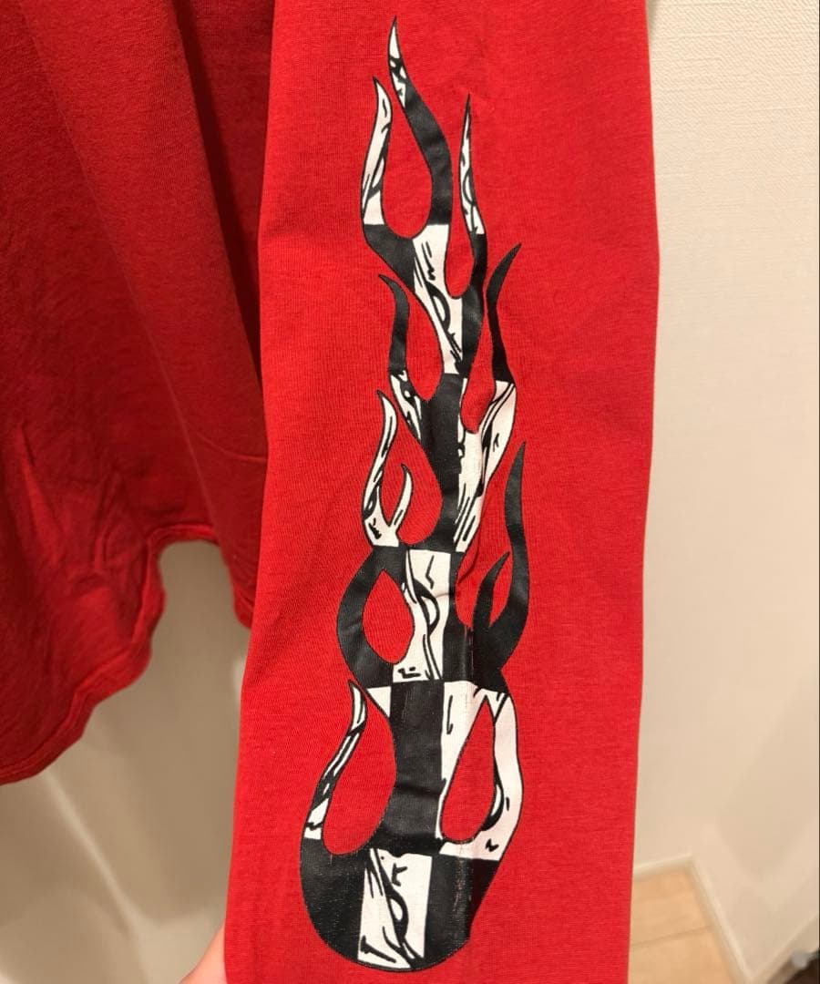 クロムハーツ Tシャツ 赤 XL