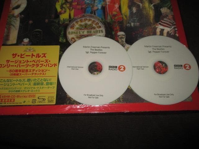 beatles sgt. pepper's .. (RARE!!50周年記念盤）