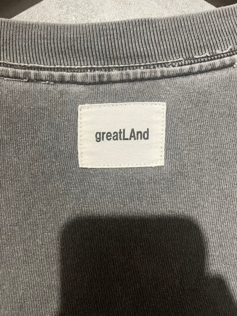 【greatLAnd × ONEITA】L/S PACK TEE XLsize
