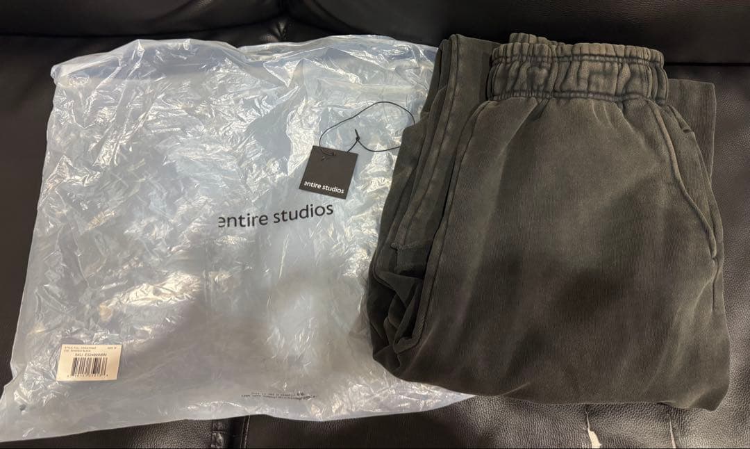 【entire studios 】フルスウェットパンツ　新品未使用