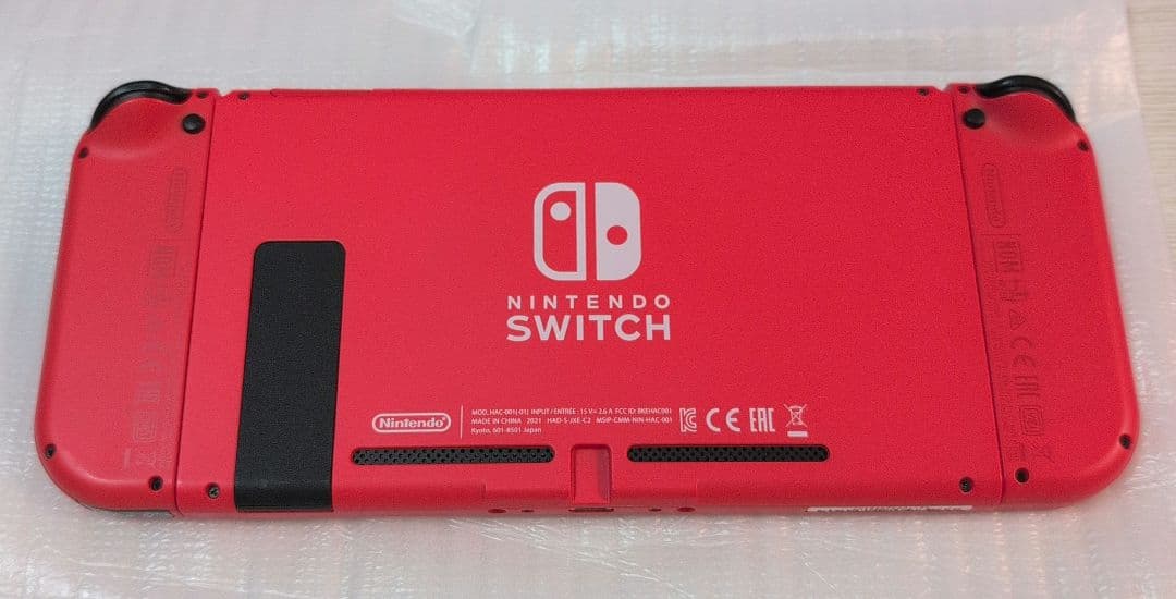 【美品】Nintendo Switch 本体 マリオレッド×ブルー エディション