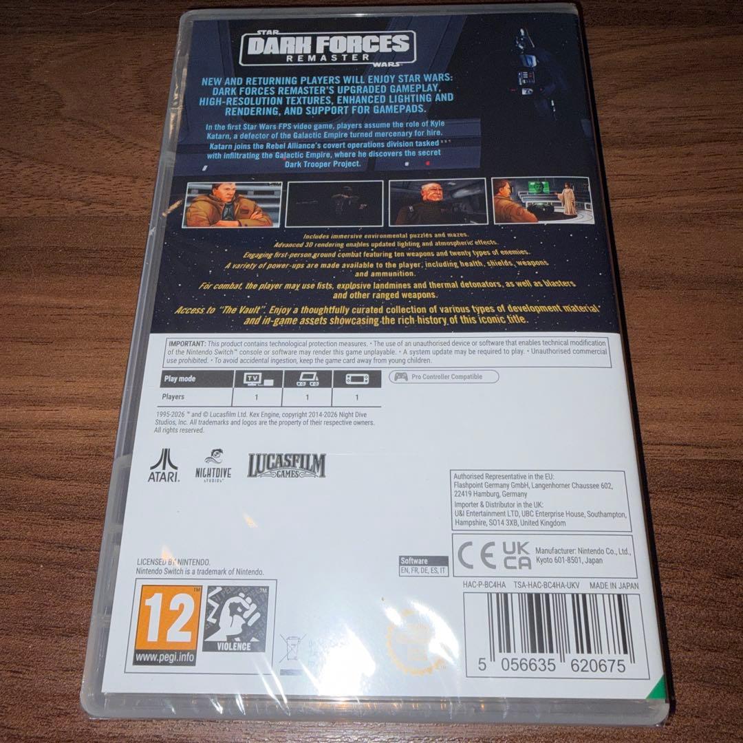 Star Wars Dark Forces スター ウォーズ switch
