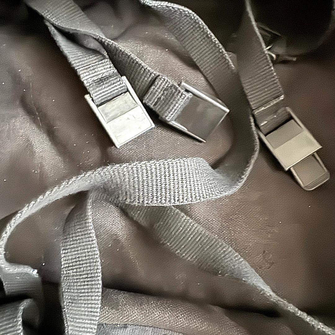 【実物USED】MARINA MILITARE ショルダー ダッフルバッグ 黒