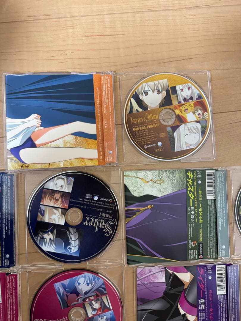 Fate/stay night キャラクターイメージソング　9枚まとめ売り