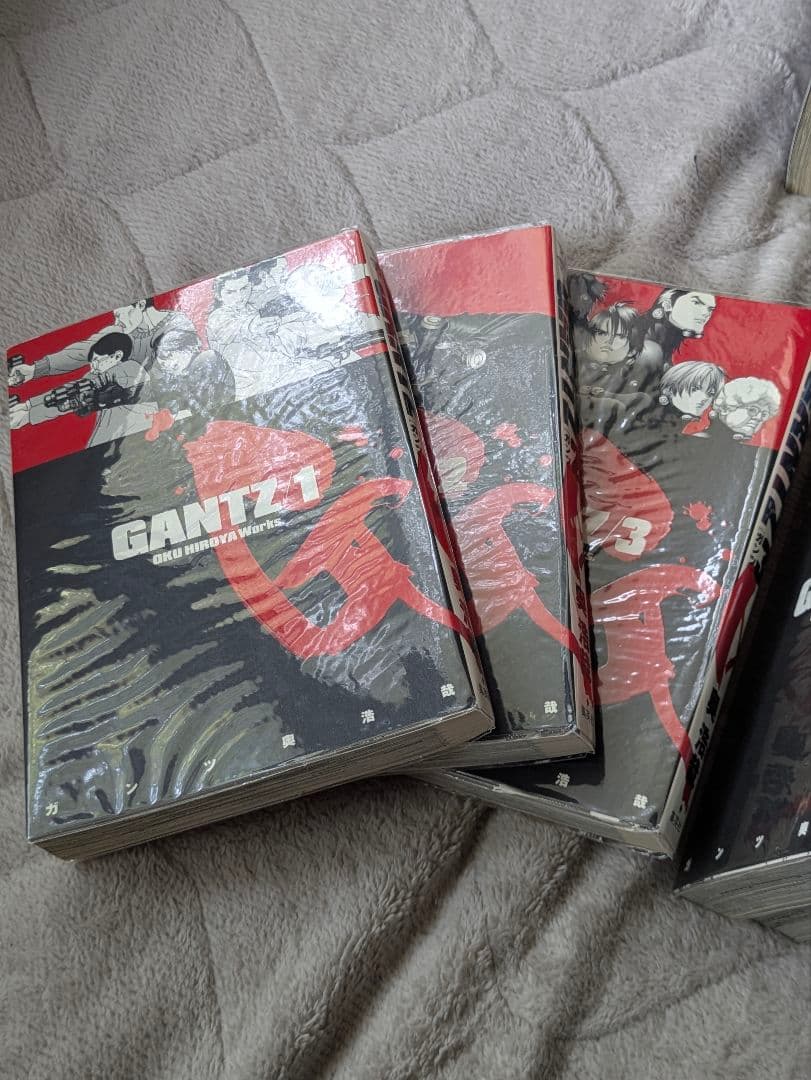 GANTZ 全巻セット ３７冊 ビニールカバー付 美品