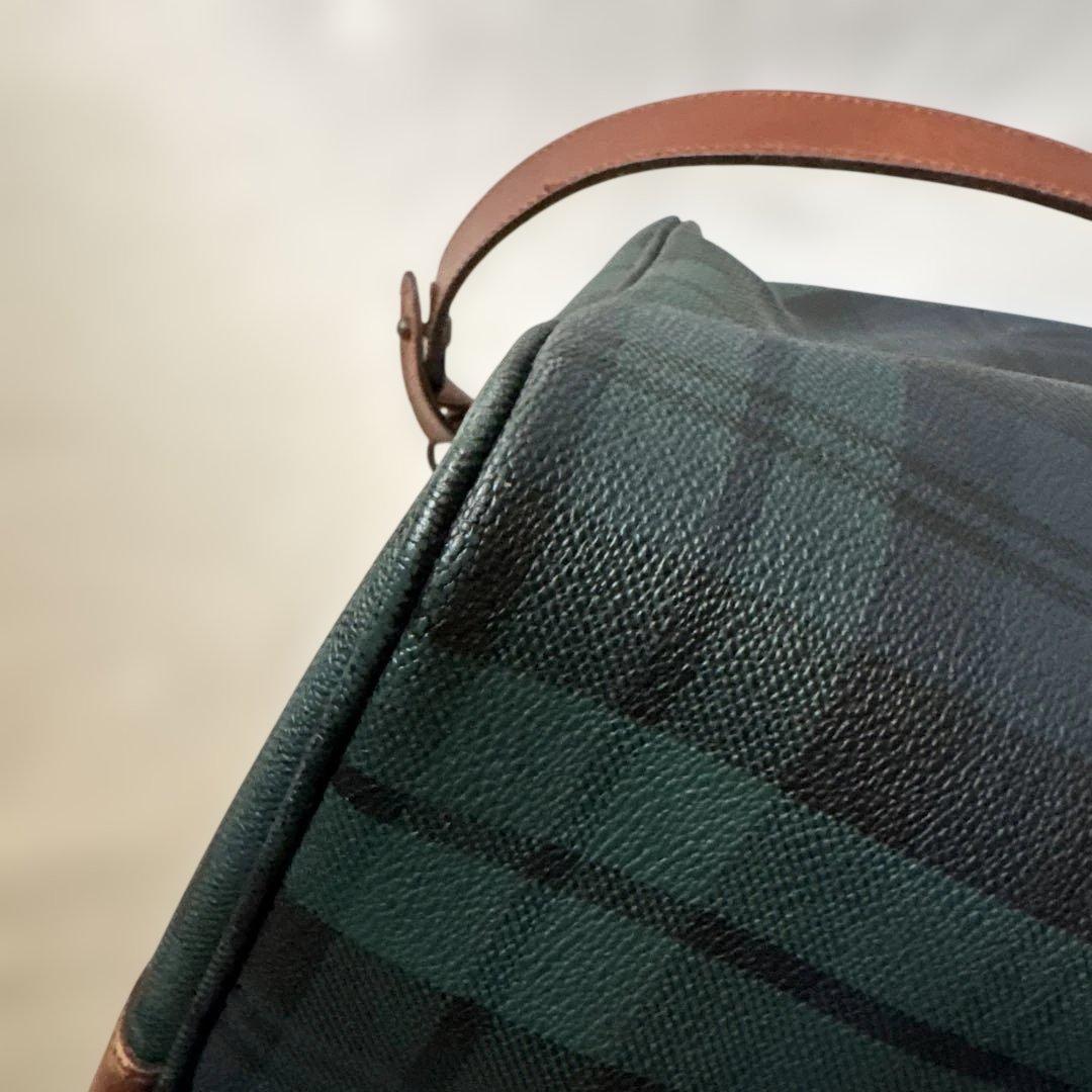美品✨ラルフローレン ブラックウォッチ　2way ボストンバッグ　付属品