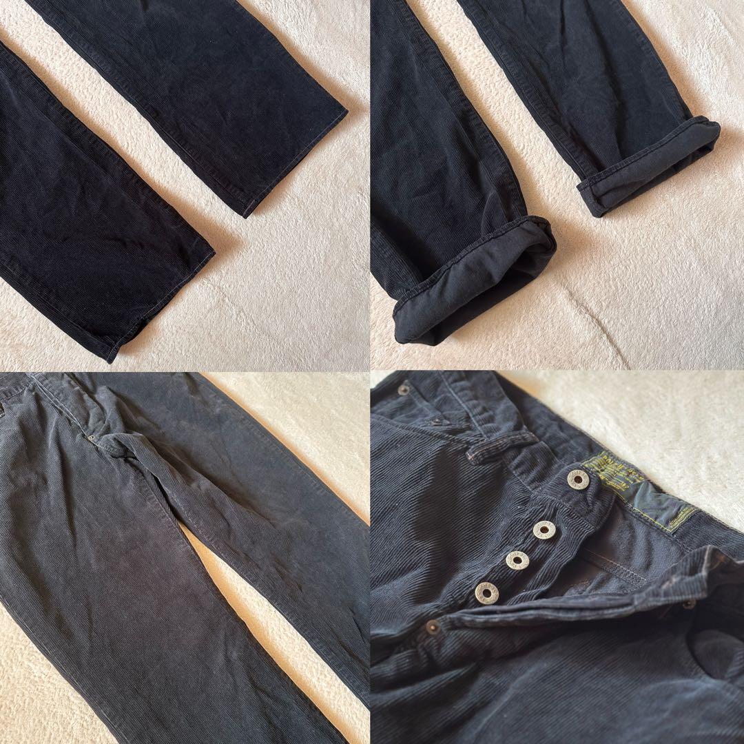 PolobyRalphLauren コーデュロイジャケットパンツセットアップ黒