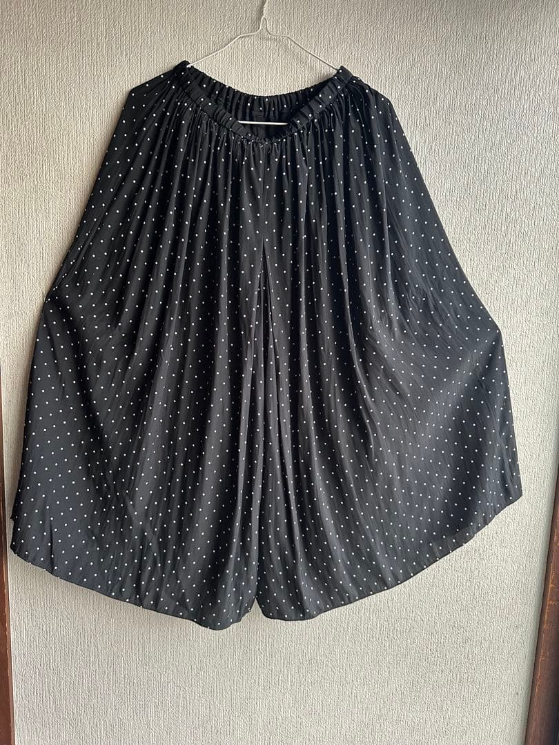 ビアズリー 水玉シフォンキュロット サイズ　0