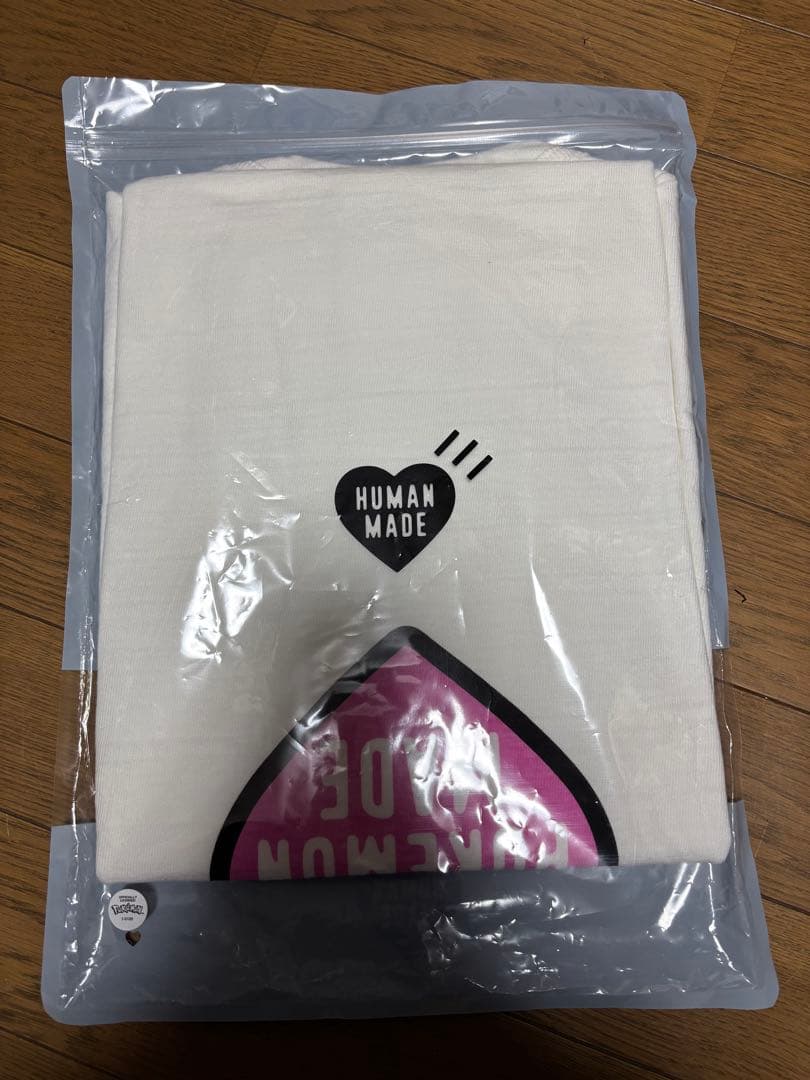 HUMAN MADE ピカチュウ Tシャツ Lサイズ ホワイト