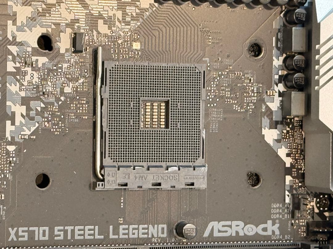 ASRock X570 Steel Legend マザーボード(おまけ付き)