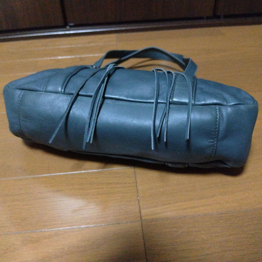 ツモリチサト レザー ミニボストンバッグ ヴィンテージ