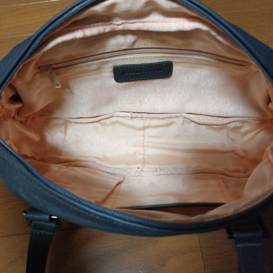 ツモリチサト レザー ミニボストンバッグ ヴィンテージ