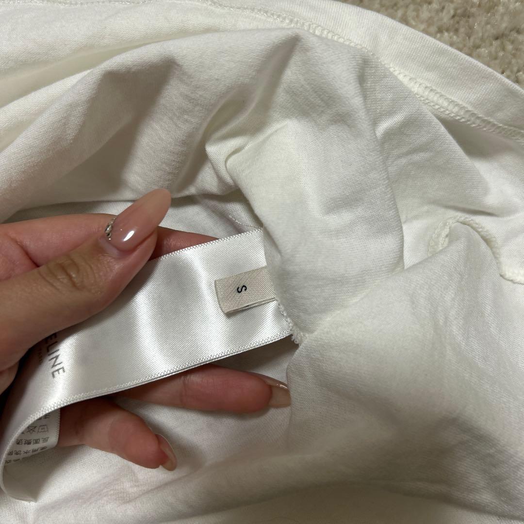 CELINE ロゴ 半袖Tシャツ レディース