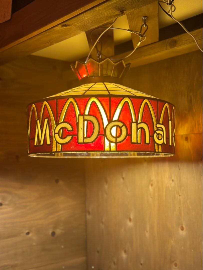 超希少！1970 Mcdonald's Tiffany style マクドナルド