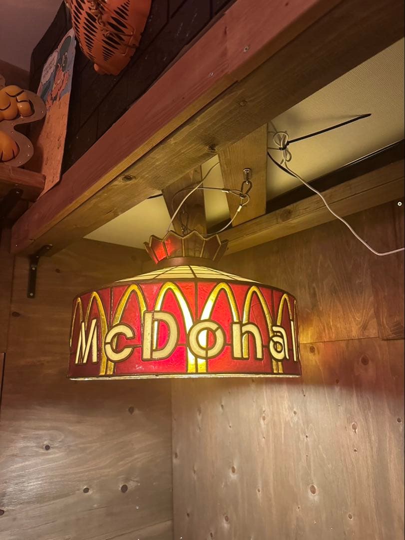 超希少！1970 Mcdonald's Tiffany style マクドナルド