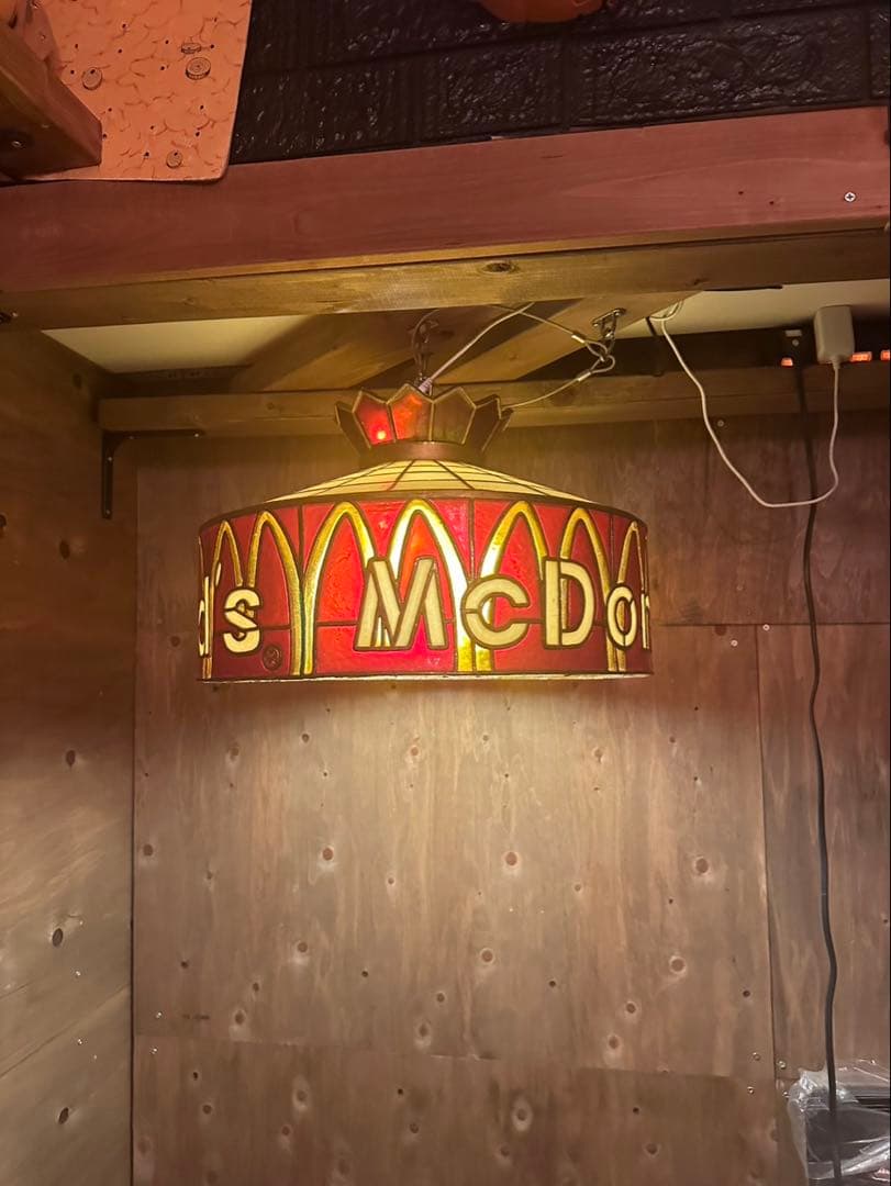 超希少！1970 Mcdonald's Tiffany style マクドナルド