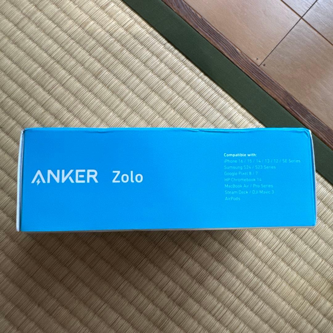 【新品未開封】Anker Power Bank 25000mAh巻取り式シルバー
